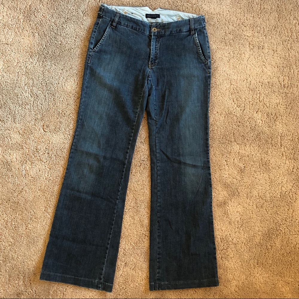 Trouser Style Banana Republic Denim Pants